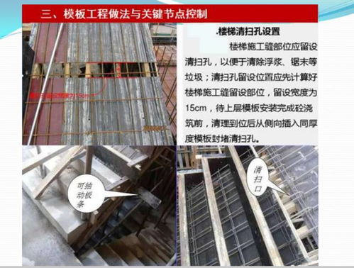 精品模板工程施工技術制作安裝要點解析——附配模圖建設工程施工